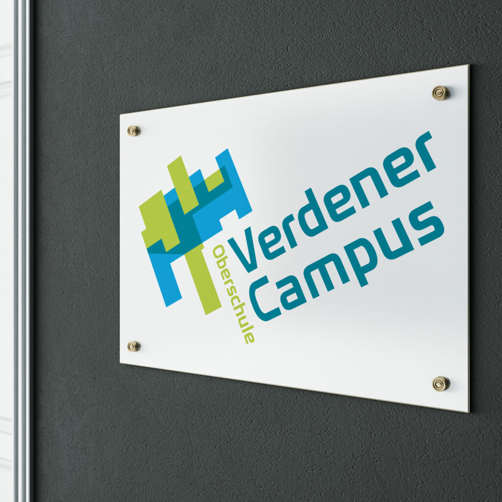 Logo Campus verden Tuerschild